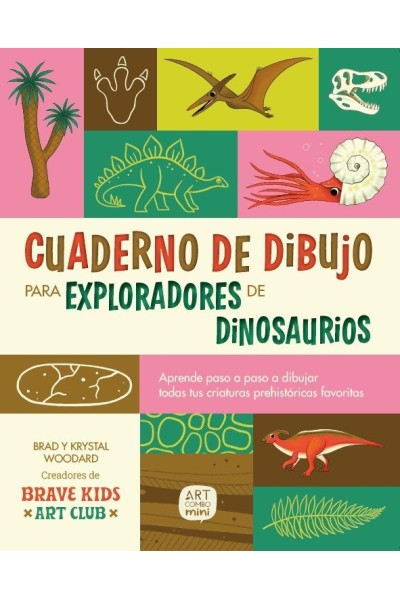 CUADERNO DE DIBUJO PARA EXPLORADORES DE DINOSAURIOS
