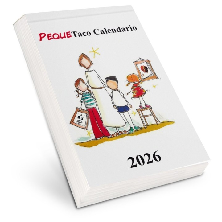 PEQUETACO 2026 CALENDARIO DEL CORAZON JESUS