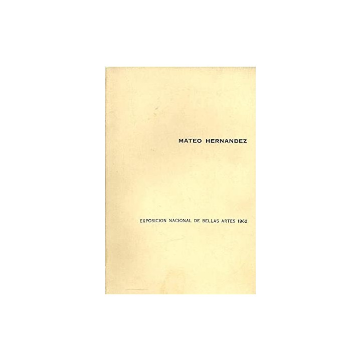 EXPOSICION NACIONAL DE BELLAS ARTES 1962
