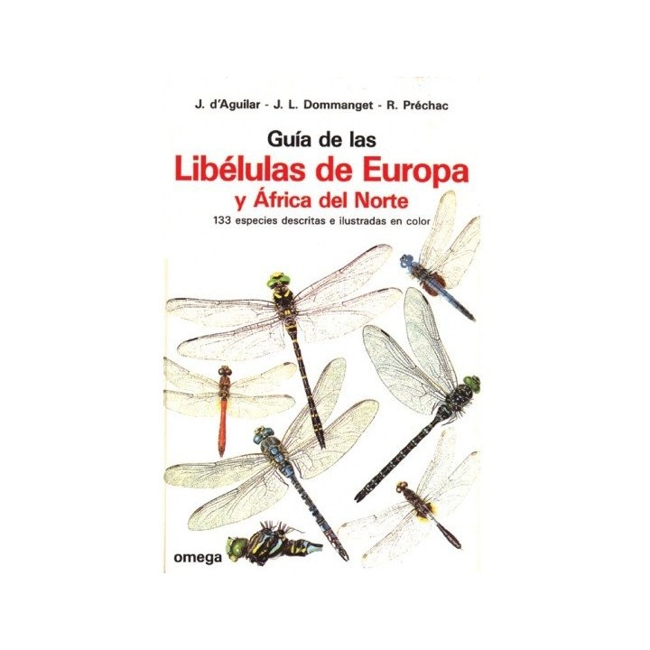 GUIA LIBELULAS ESPAÑA EUROPA