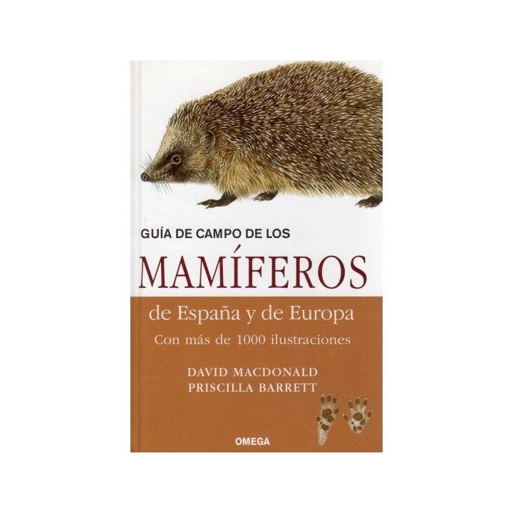 GUIA CAMPO MAMIFEROS DE ESPAÑA Y EUROPA