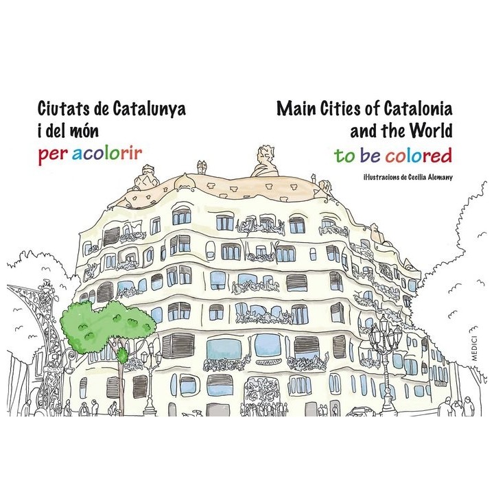CIUTATS DE CATALUNYA I DEL MON PER ACOLORIR