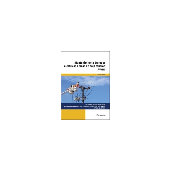 MANTENIMIENTO DE REDES ELECTRICAS AEREAS BAJA TENSION