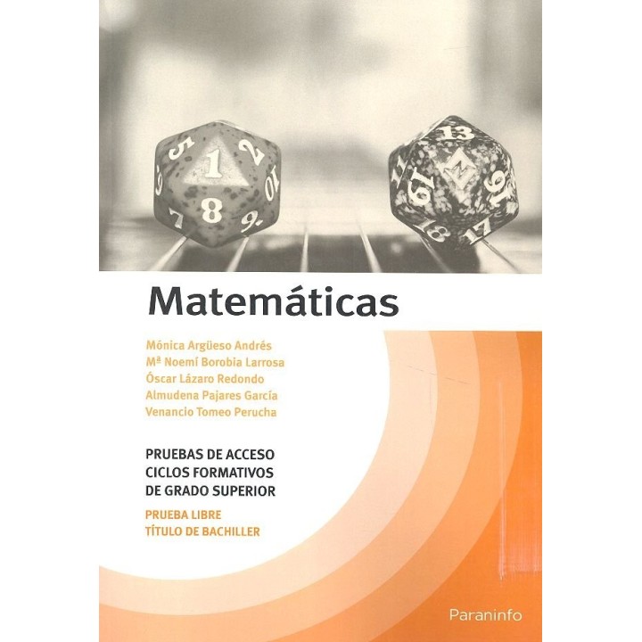 MATEMATICAS. TEMARIO PRUEBAS DE ACCESO A CICLOS FORMATIVOS D