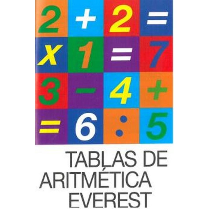 TABLAS DE ARITMETICA
