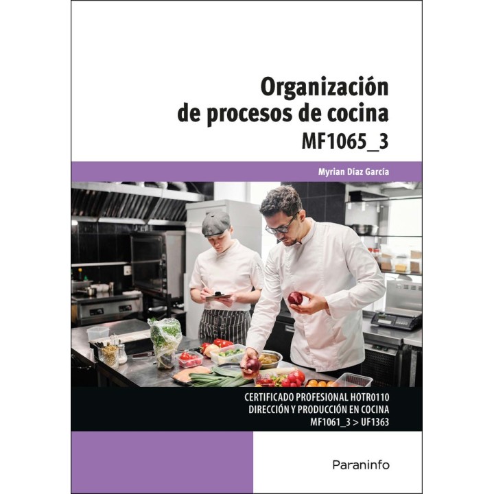 ORGANIZACION DE PROCESOS DE COCINA
