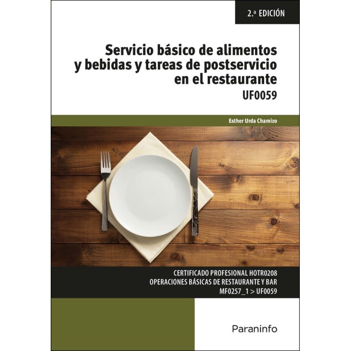 SERVICIO BASICO DE ALIMENTOS Y BEBIDAS Y TAREAS DE POSTSERV