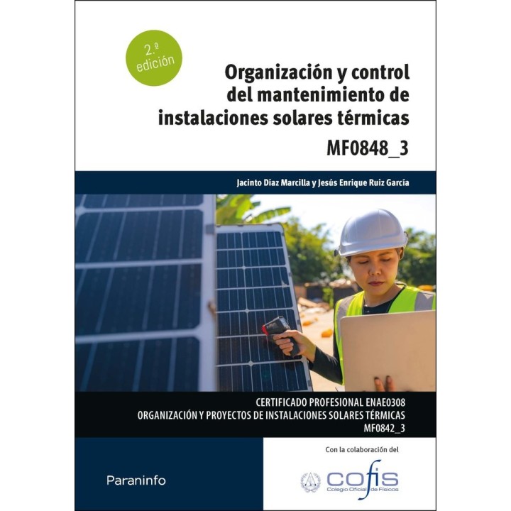 ORGANIZACION Y CONTROL MANTENIMIENTO INSTALACION SOLAR