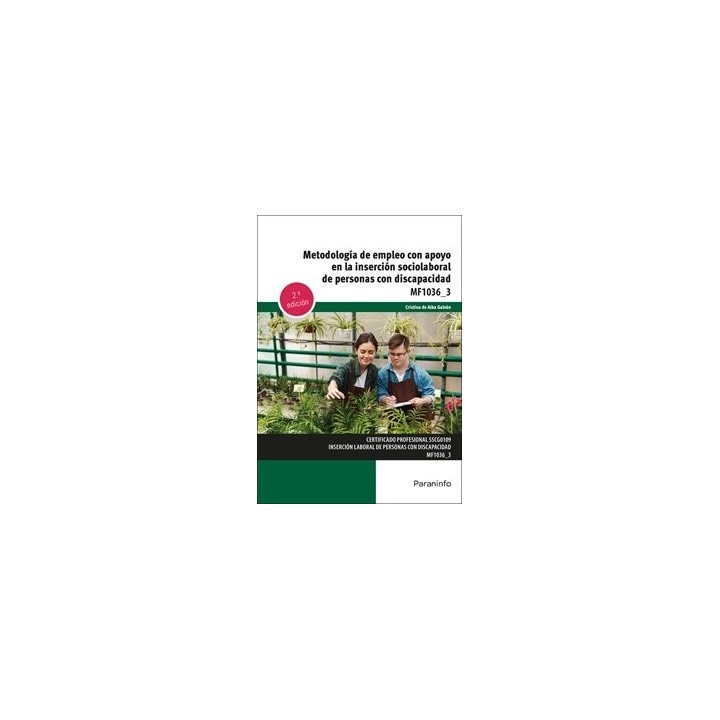 METODOLOGIA DE EMPLEO CON APOYO INSERCION SOCIOLABORAL DE P