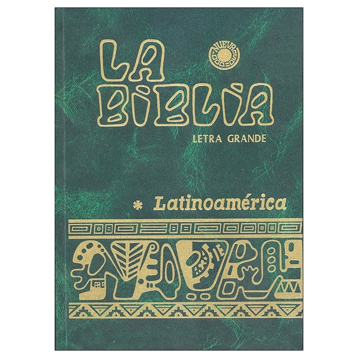 BIBLIA LATINOAMERICANA LETRA GRANDE