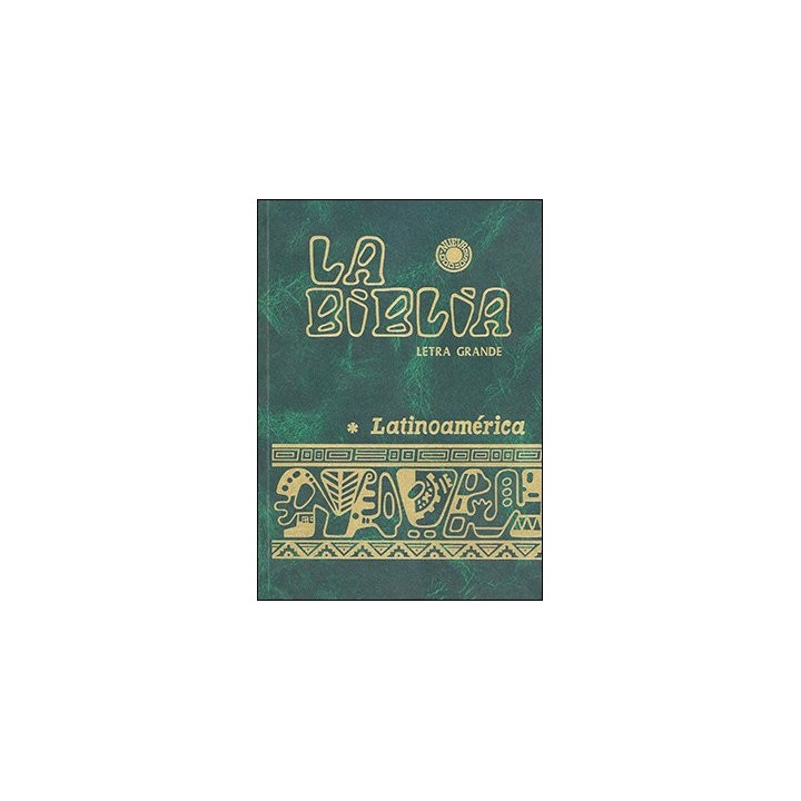BIBLIA LATINOAMERICA (LETRA GRANDE CARTONE COLOR UÑEROS),LA