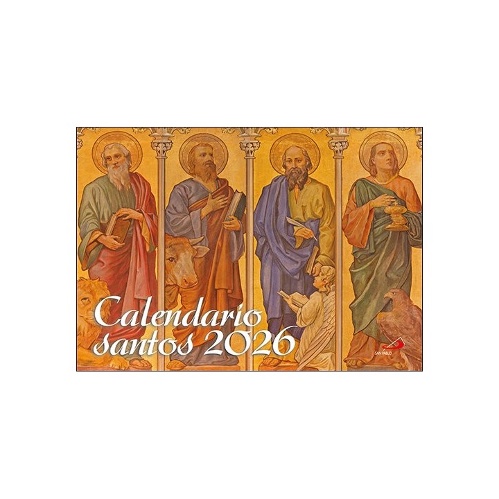 CALENDARIO DE PARED SANTOS 2026