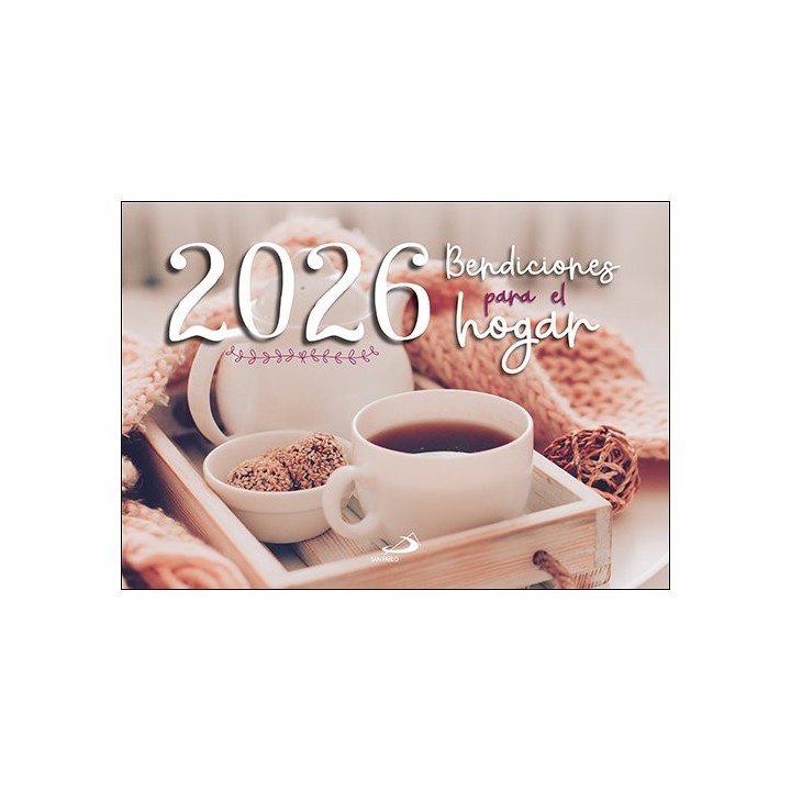 CALENDARIO DE PARED BENDICIONES PARA EL HOGAR 2026