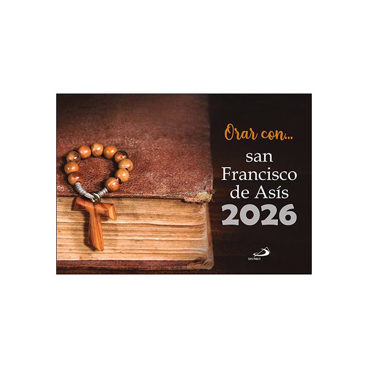 CALENDARIO DE PARED ORAR CON SAN FRANCISCO DE ASIS 2026