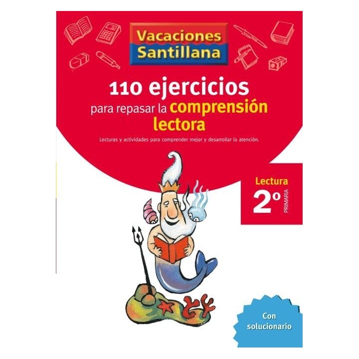 110 EJERCICIOS COMPRENSION LECTORA 2ºEP 06 VACACIONES