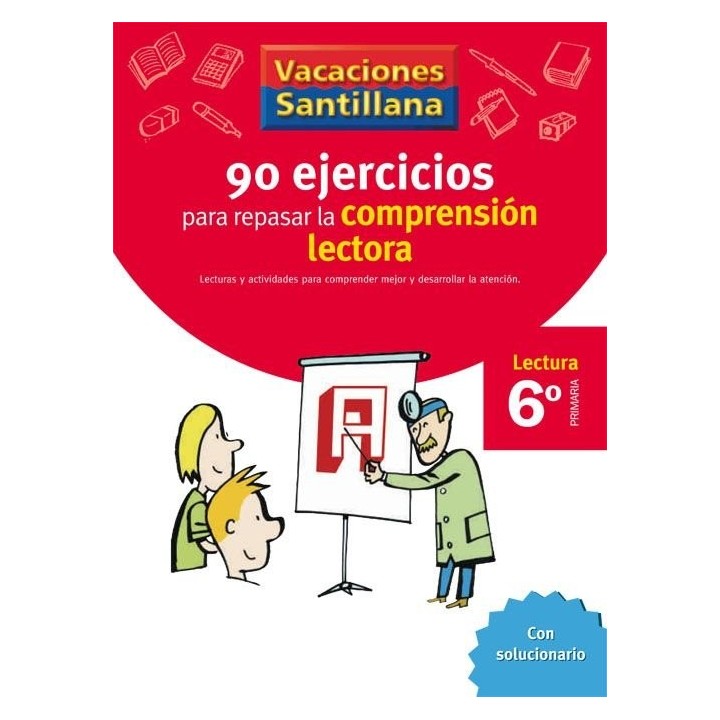 90 EJERCICIOS COMPRENSION LECTORA 6ºEP 06 VACACIONES