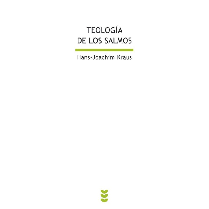 TEOLOGIA DE LOS SALMOS
