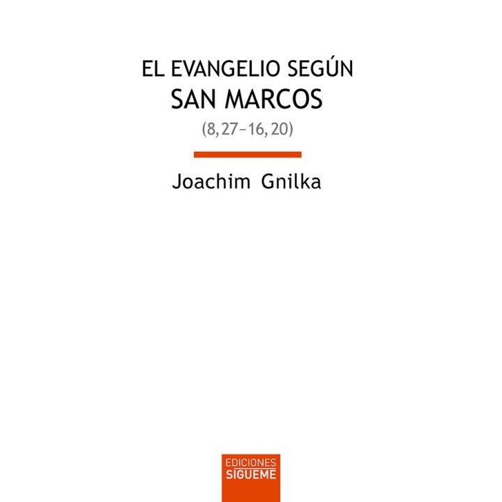 EVANGELIO SEGUN SAN MARCOS