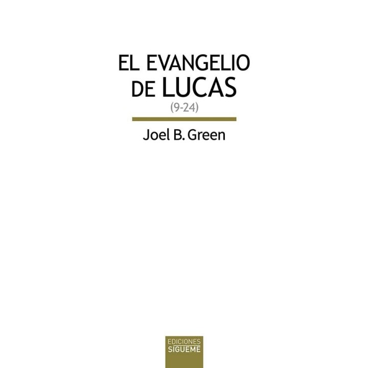 EL EVANGELIO DE LUCAS 9 24