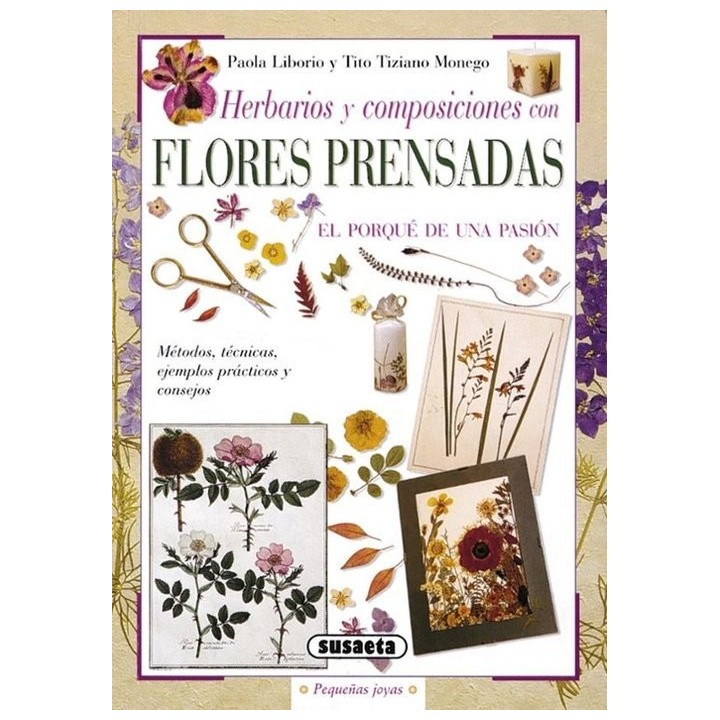 HERBARIOS Y COMPOSICIONES FLORES PRENSADAS