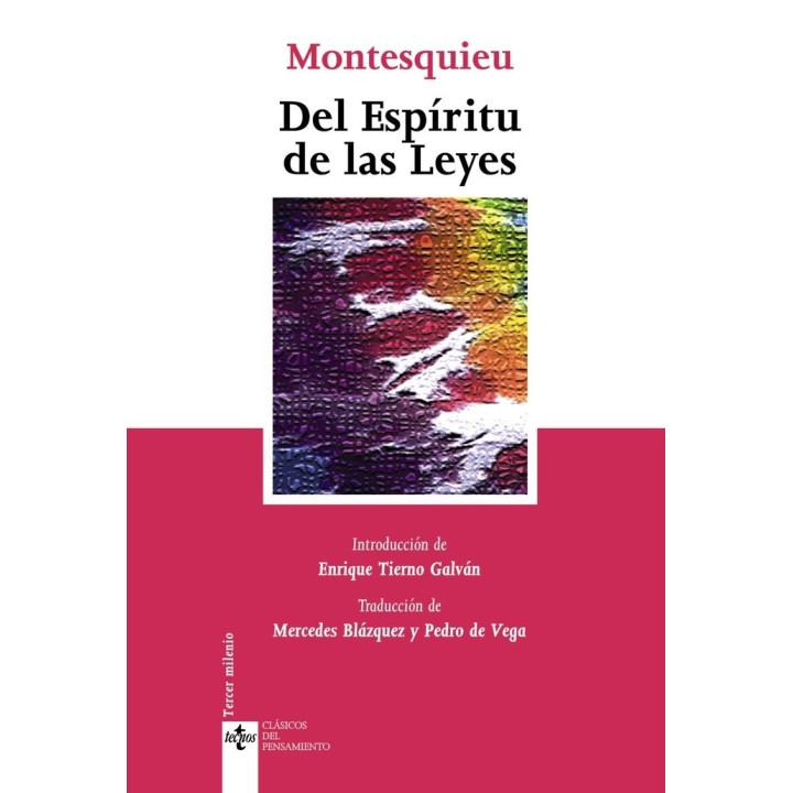 DEL ESPIRITU DE LAS LEYES
