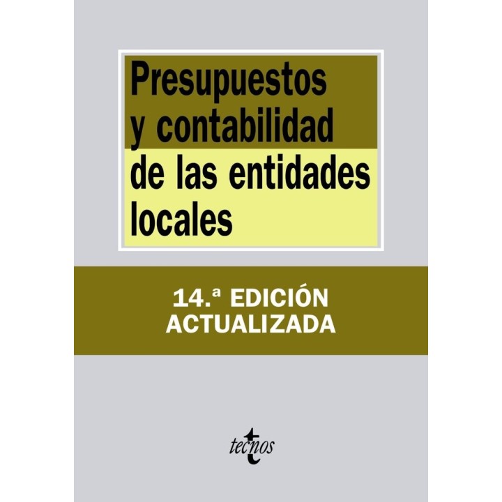 PRESUPUESTOS Y CONTABILIDAD DE LAS ENTIDADES LOCALES 14ªED
