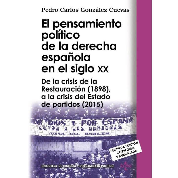 PENSAMIENTO POLITICO DE LA DERECHA ESPAÑOLA EN EL SIGLO XX,E