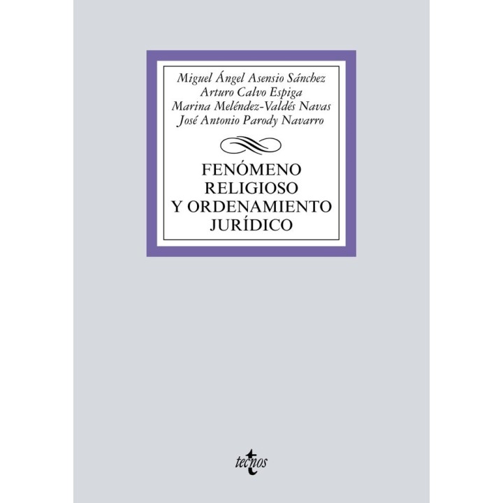 FENOMENO RELIGIOSO Y ORDENAMIENTO JURIDICO