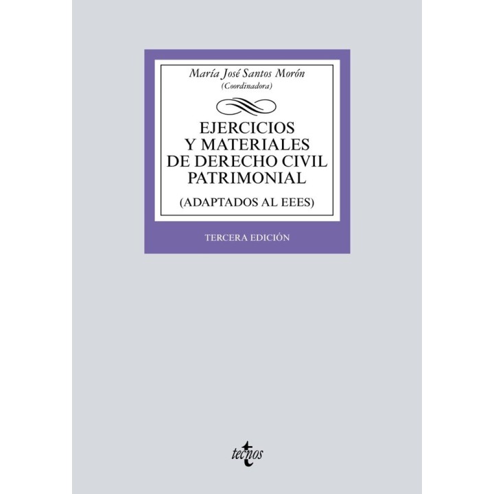 EJERCICIOS Y MATERIALES DE DERECHO CIVIL PATRIMONIAL
