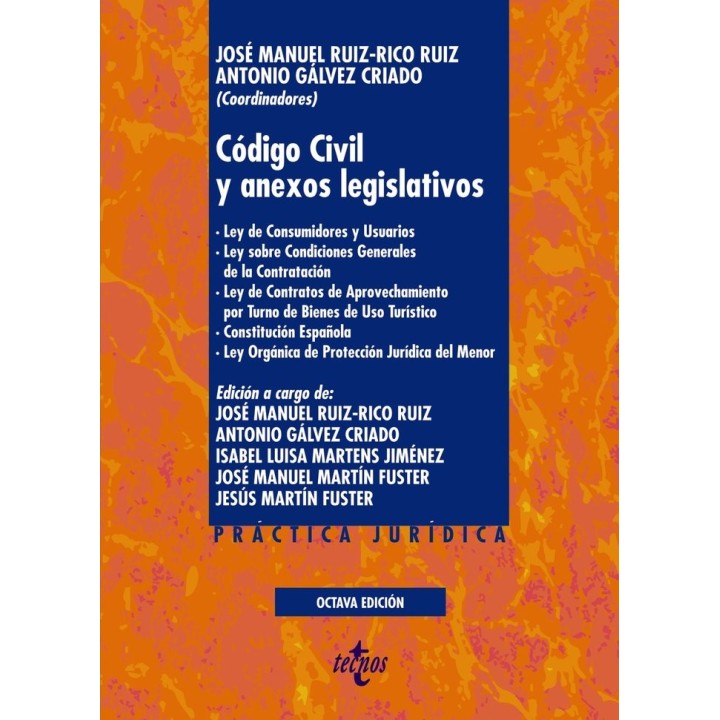 CODIGO CIVIL Y ANEXOS LEGISLATIVOS