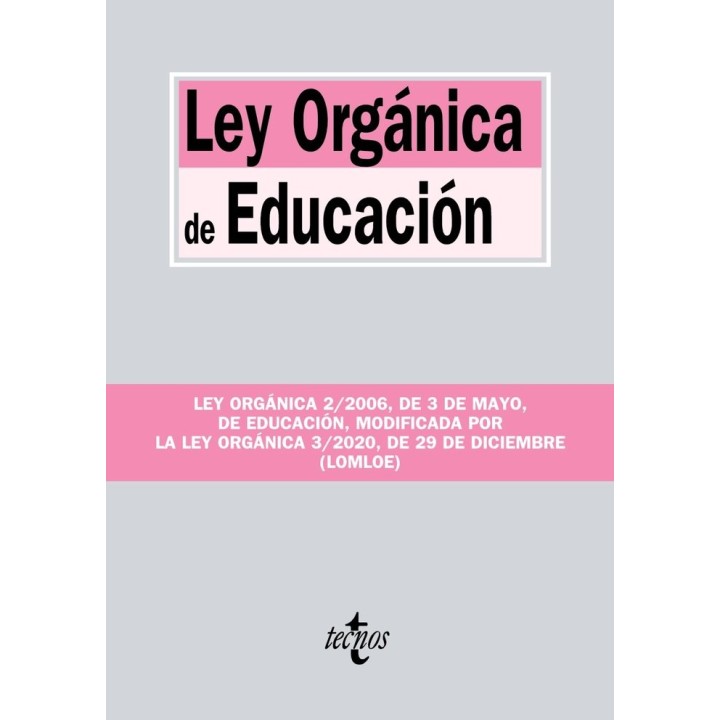 LEY ORGANICA DE EDUCACION