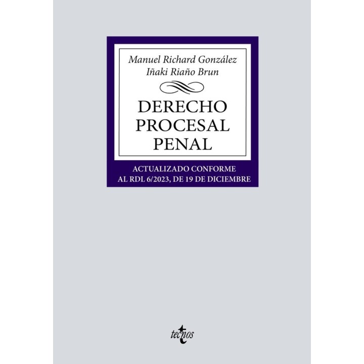 DERECHO PROCESAL PENAL