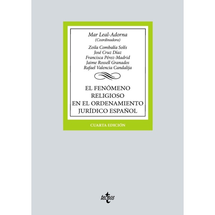 EL FENOMENO RELIGIOSO EN EL ORDENAMIENTO JURIDICO ESPAÑOL