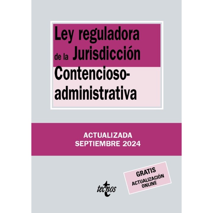 LEY REGULADORA JURISDICCION CONTENCIOSO-ADMINISTRATIVA 25ªE