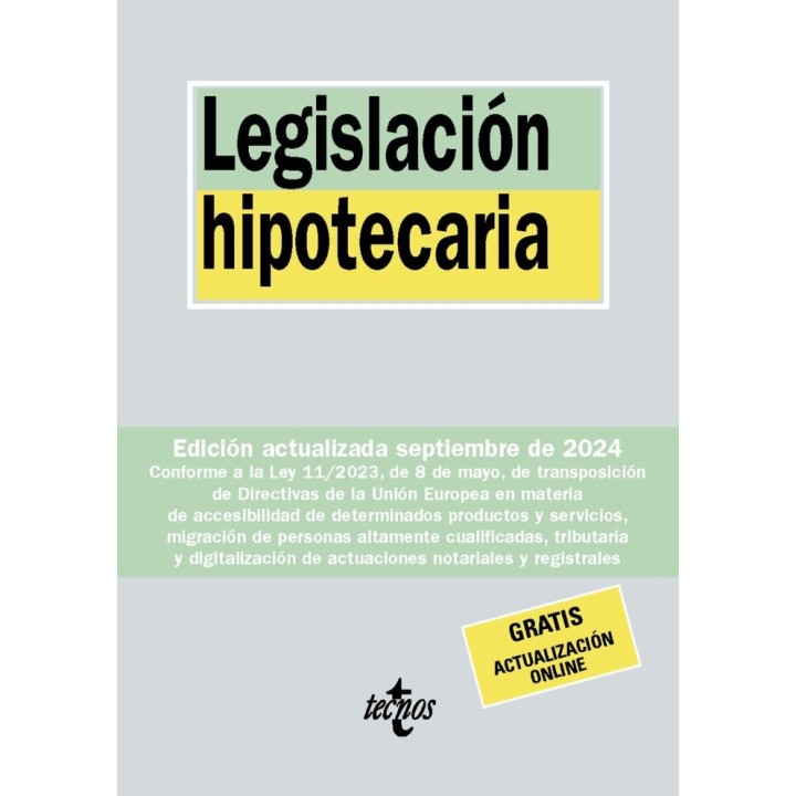 LEGISLACION HIPOTECARIA 39ªED