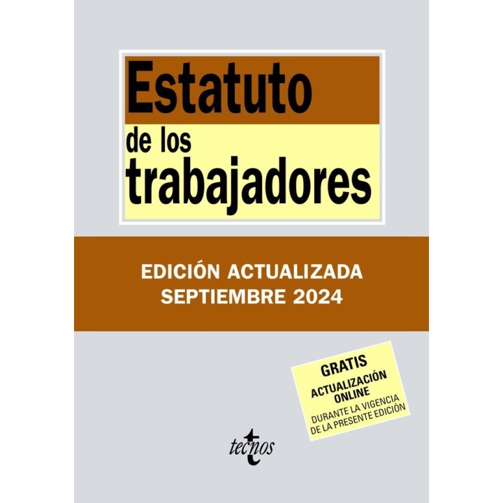 ESTATUTO DE LOS TRABAJADORES 40ªED