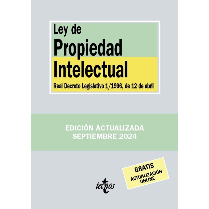 LEY DE PROPIEDAD INTELECTUAL 6ªED