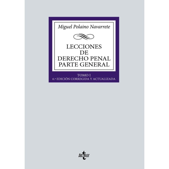 LECCIONES DE DERECHO PENAL PARTE GENERAL