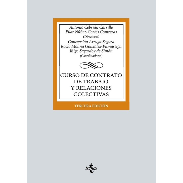 CURSO DE CONTRATO DE TRABAJO Y RELACIONES COLECTIVAS