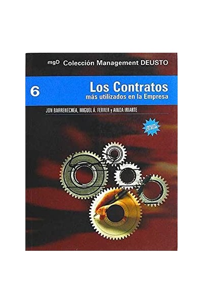 Los contratos más utilizados en la empresa. Incluye CD