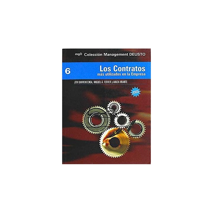Los contratos más utilizados en la empresa. Incluye CD