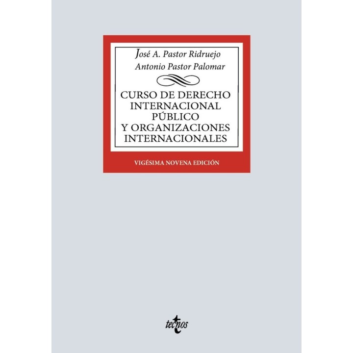 CURSO DE DERECHO INTERNACIONAL PUBLICO Y DE ORGANIZACIONES I