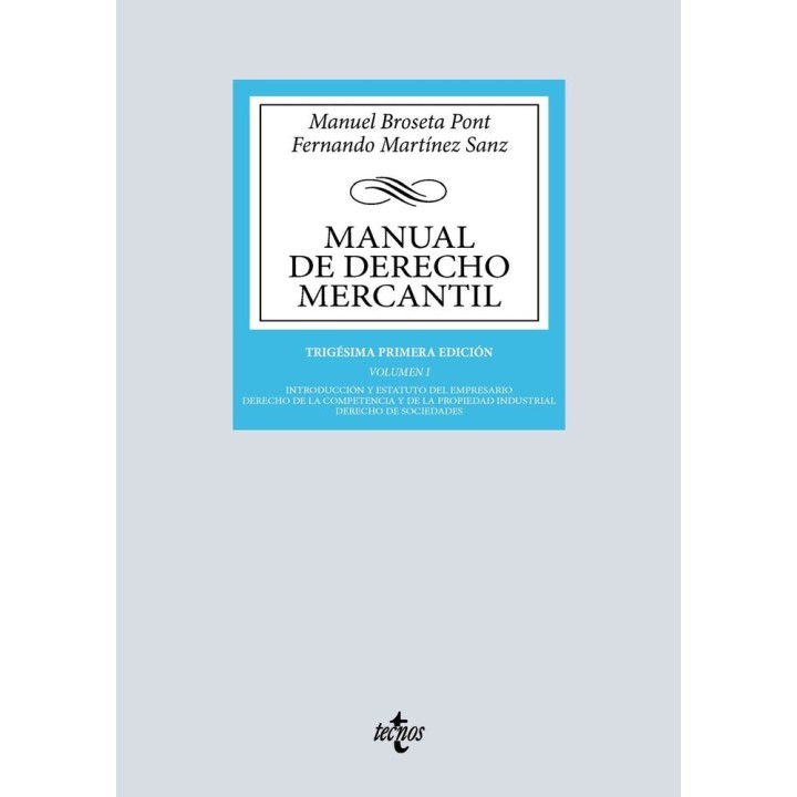 MANUAL DE DERECHO MERCANTIL