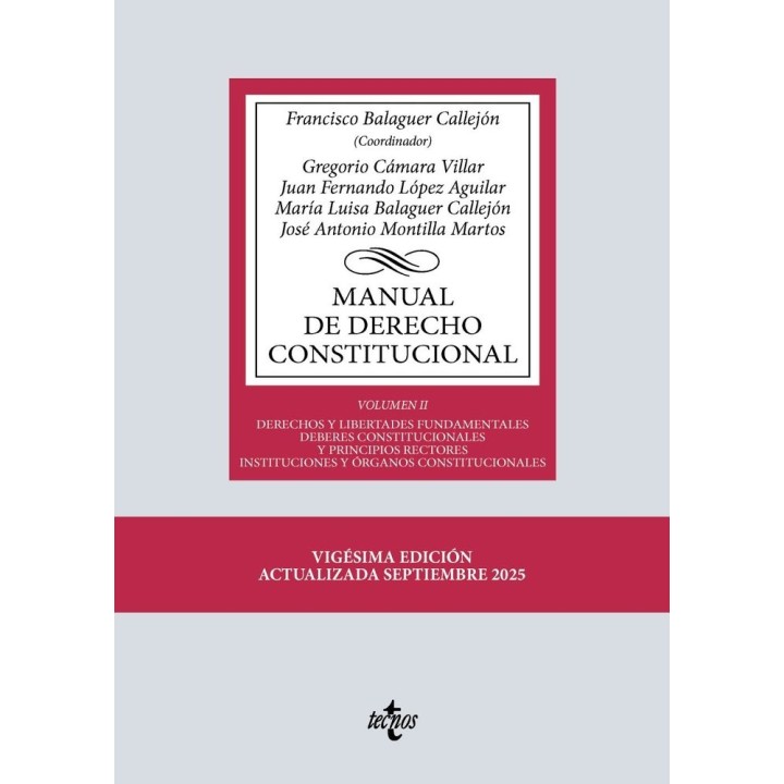 MANUAL DE DERECHO CONSTITUCIONAL