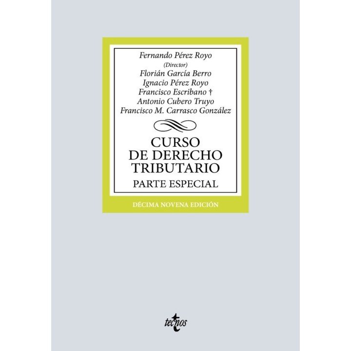 CURSO DE DERECHO TRIBUTARIO