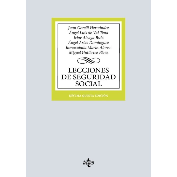 LECCIONES DE SEGURIDAD SOCIAL