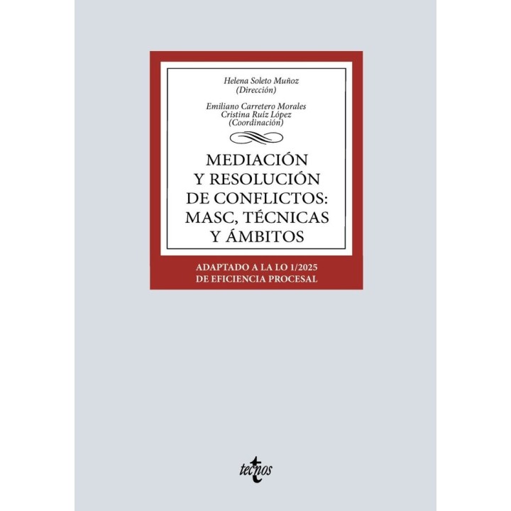 MEDIACION Y RESOLUCION DE CONFLICTOS MASC TECNICAS Y AMBIT