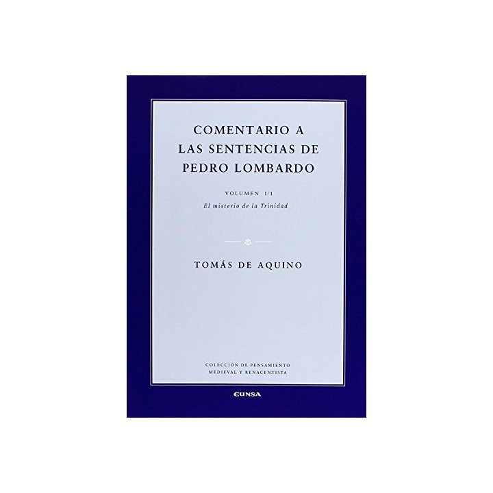 COMENT.SENTENCIAS PEDRO LOMBARDO VOL1.1