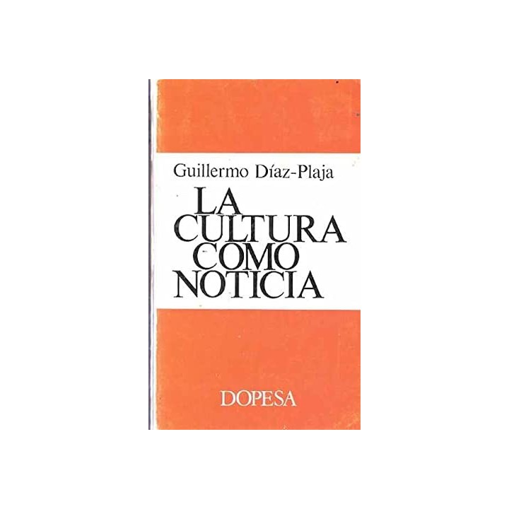 La cultura como noticia