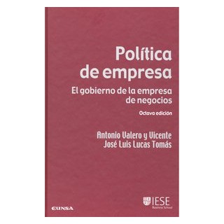 POLITICA DE EMPRESA 8ªED GOBIERNO EMPRESA NEGOCIOS